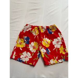Jams World Kids Floral Vintage Shorts Size Large